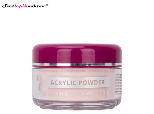 Acrylic modeling powder for nails, cover pink