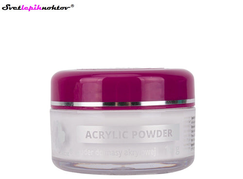 Acrylic modeling powder for nails, extreme white