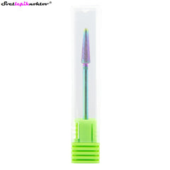 Diamond grinding attachment, rounded cone