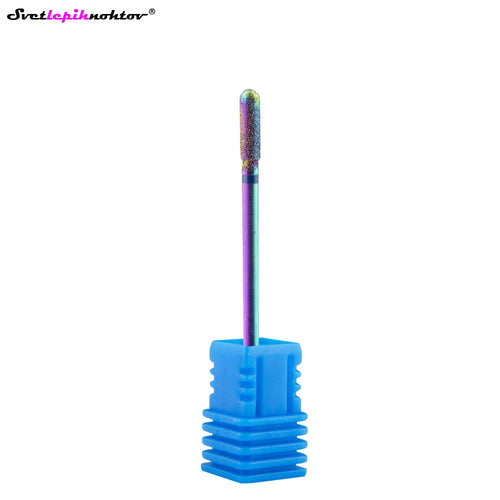 Diamond grinding attachment, rounded roller