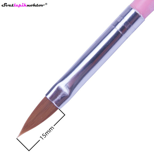 Brush for acrylic or poly acrylic, no. 6