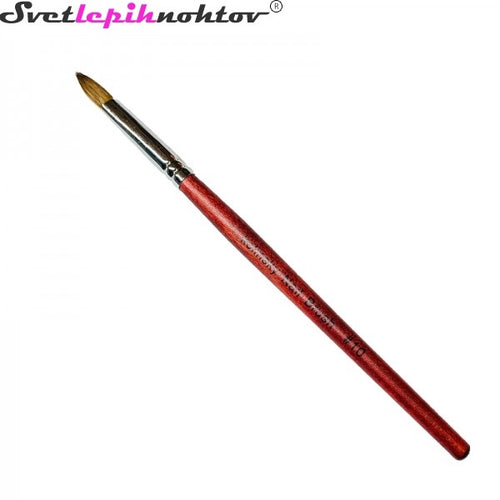 Kolinsky brush for acrylic, no. 10