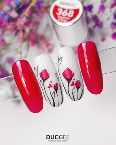 DUOGEL permanent varnish no. 368, 6 ml, Magenta Energy