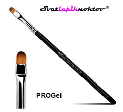 DUOGEL PROGel, gel brush, oval, no. 9