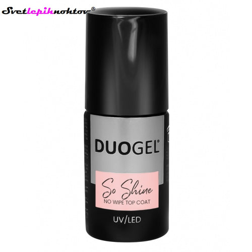 DUOGEL Top Coat So Shine No Wipe, prozoren nadlak