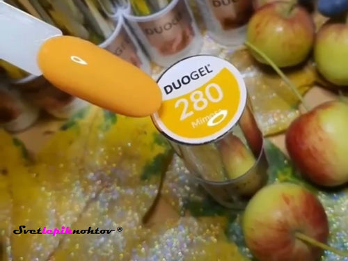 DUOGEL permanent varnish no. 280, 6 ml, Mimosa