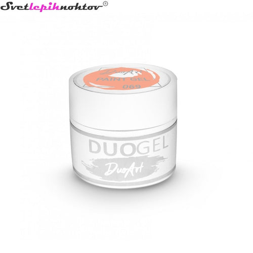 DuoArt barvni gel za risanje, 5 g, barva 069, Pastel Peach