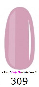 DUOGEL permanent varnish no. 309, 6 ml, Fruit Yoghurt