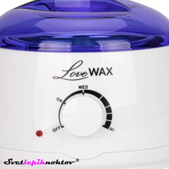 Wax heater for depilation, 100 W, white