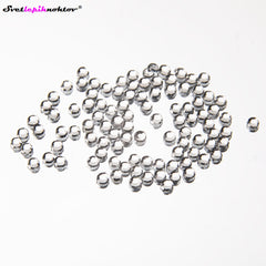Nailart stones, size 1.5 mm, silver color