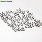 Nailart stones, size 2 mm, silver color