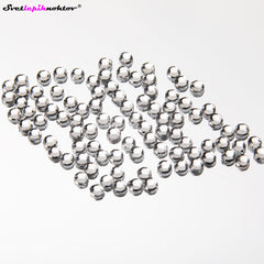 Nailart stones, size 2 mm, silver color