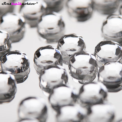 Nailart stones, size 3 mm, silver color