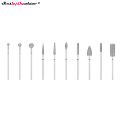 Profesionalni set diamantnih brusilnih nastavkov, 10-delni, vsi nastavki, ki jih potrebujete