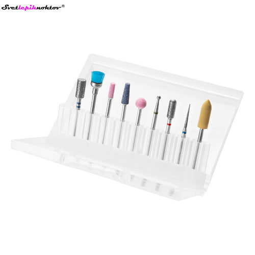 Professional set of grinding attachments, 9 pieces