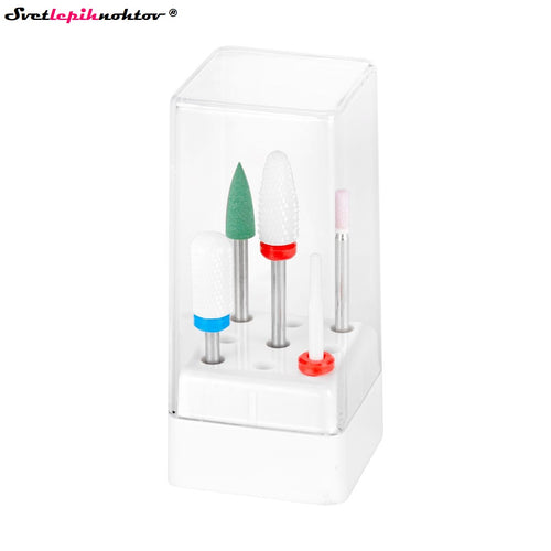 Mali set mešanih brusilnih nastavkov, 5-delni