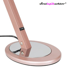 LED desk work lamp, rose gold, 8.4 W