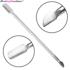 Professional cuticle pusher, stainless steel