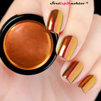 Chrome Effect powder, color rose gold, powder for a metallic look