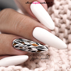 Chrome Effect powder, color rose gold, powder for a metallic look