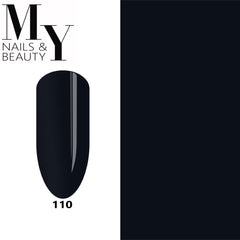 MY permanent nail polish, 15 g, Black, #110