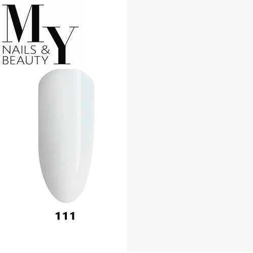 MY permanent nail polish, 15 g, White, #111