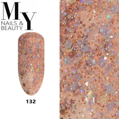 MY permanent nail polish, 15 g, Rose Quartz, #132
