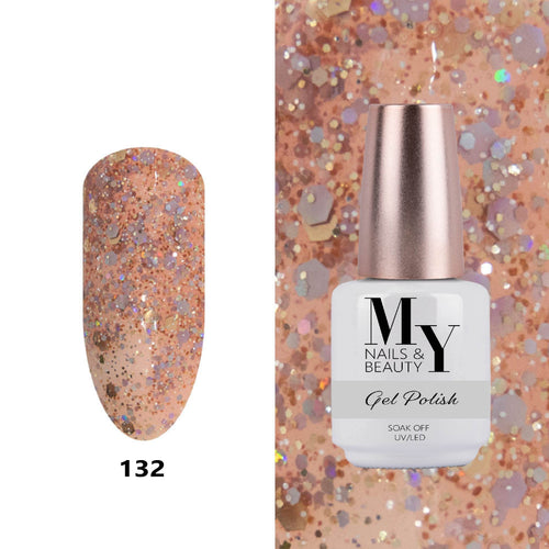 MY permanent nail polish, 15 g, Rose Quartz, #132