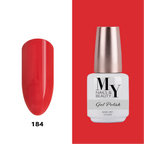 MY permanent nail polish, 15 g, Cherry, #184