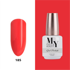 MY permanent nail polish, 15 g, Candy Cane, #185
