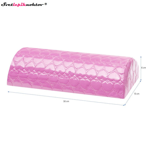 Artificial leather armrest, pink