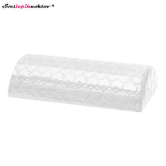 Artificial leather armrest, white