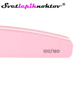 DUOGEL professional nail file, crescent, 100/100