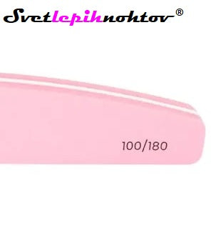 DUOGEL professional nail file, crescent, 100/100