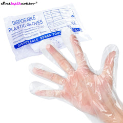 Disposable foil gloves, 100 pcs