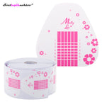 Extension templates, light pink, 500 pcs