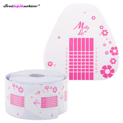 Extension templates, light pink, 500 pcs