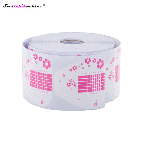 Extension templates light pink, 50 pcs