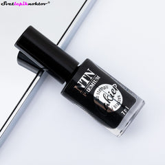 Varnish for stamps, 7 ml, black