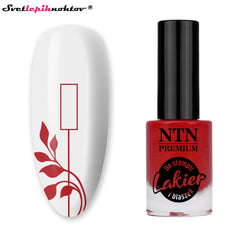 Varnish for stamps, 7 ml, red