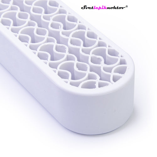 Rubber stand for brushes