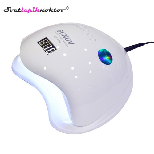 UVA/LED HYBRID lamp SUN 5 PLUS, 48 W, for curing all gels