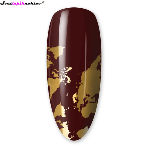 Transfer foil, no. 2, bronze gold