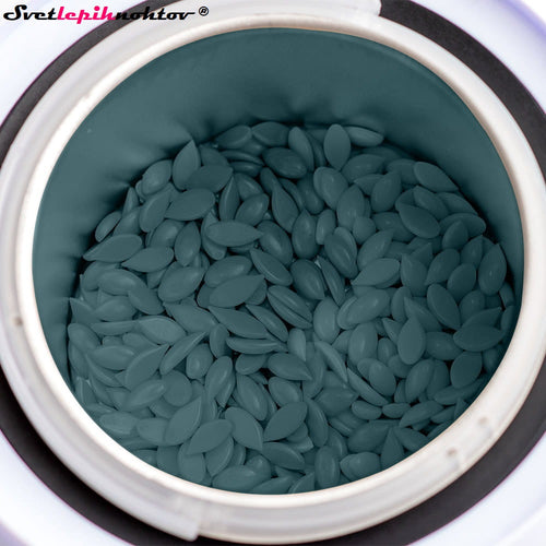 Hard wax in granules, 1000 g, azulene