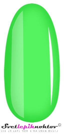 DUOGEL trajni lak št. 062, 6 ml, Green Neon