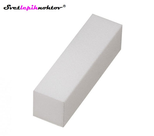 Polishing block sponge, white, 240/240
