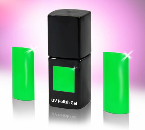 UV/LED-Polishgel, trajni gel-lak za nohte, 12 ml, neon zelena