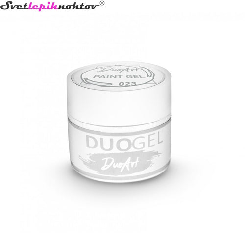 DuoArt gel za crtanje u boji, 5 g, boja 023, bijela