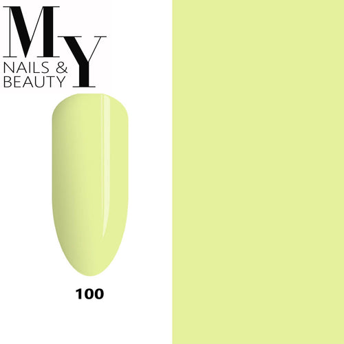 MY permanent nail polish, 15 g, Lemon, #100