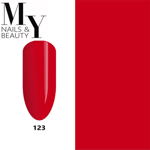 MY permanent nail polish, 15 g, Chili, #123